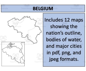 Belgium Map Resources