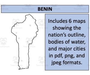 Benin Map Resources