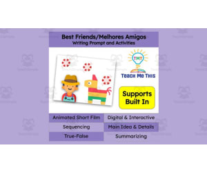 Best Friends Animated Writing Activity | Short Film