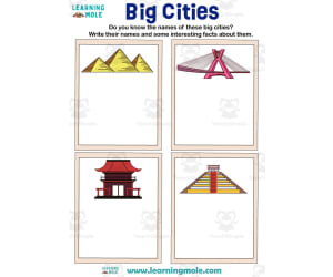 Big Cities Activity