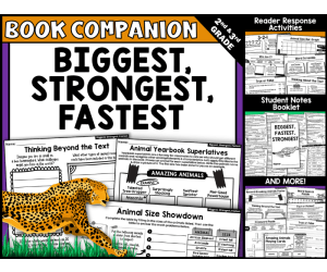 Biggest, Strongest, Fastest by Steve Jenkins Read-Aloud Activities
