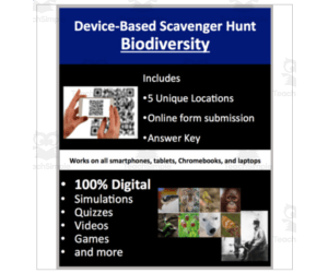 Biodiversity – A Digital Scavenger Hunt Activity