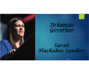 Biography: Arkansas Governor and Lt. Governor