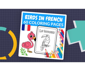 Birds Coloring Pages in French