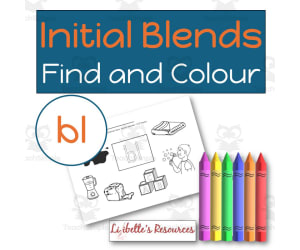 BL Beginning Blends Worksheets
