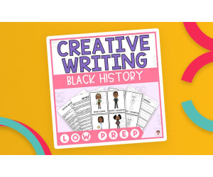 Black History Month Creative Writing Prompts with Story Cards