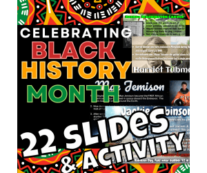Black History Month Influential People Fun Facts Scavenger hunt