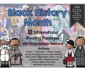 Black History Month Reading Passages