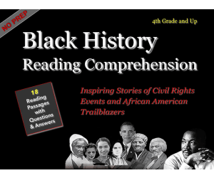 Black History Reading Comprehension Passages with Questions
