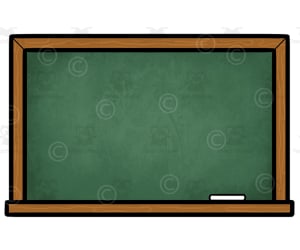 Blackboard clipart-Back to school graphics