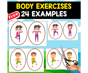 BODY EXERCISES | 24 EXAMPLES
