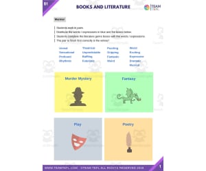 Books and Literature | Intermediate Lesson Plan