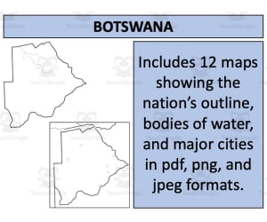 Botswana Map Resources