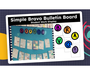BRAVO Bulletin Board Letters