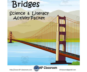 Bridges Activity Packet with Popsicle Stick Bridge Project