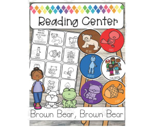 Brown Bear Brown Bear Retelling Cards