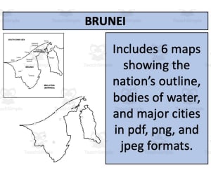 Brunei Map Resources