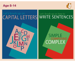 Brush Up On Capital Letters And Sentences (2 Pack Set) (9-14 years)