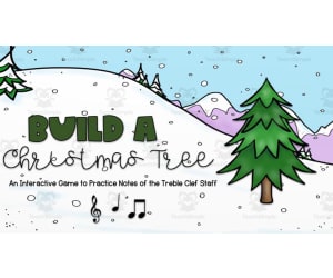 Build A Christmas Tree Music Activity