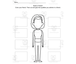 Build A Friend Activity