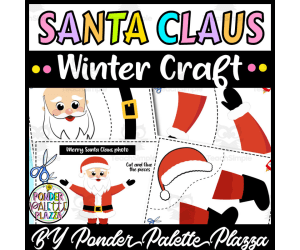 Build a Santa Claus - Winter Craft