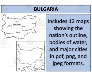 Bulgaria Map Resources