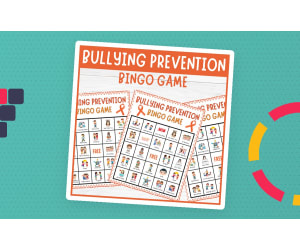 Bullying Prevention Month Bingo, Anti Bullying Kindness SEL Game