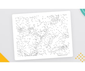Butterfly Extreme Dot-to-Dot – 979-Dot Printable