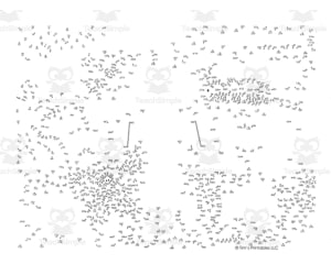 Butterfly Life Cycle Dot-to-Dot PDF