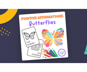 Butterfly Positive Affirmations.