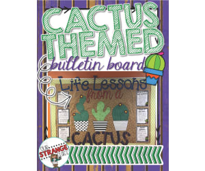 Cactus Themed Bulletin Board