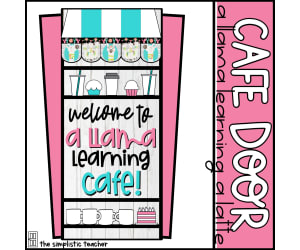 Cafe Door Set: A LLama Learning Cafe