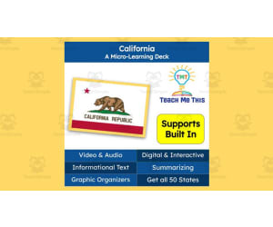 California: A Micro-Learning Deck | Digital Geography Lesson