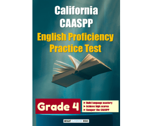 California CAASPP English Proficiency Practice Test for Grade 4