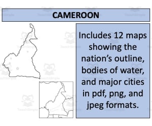 Cameroon Map Resources