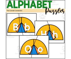 Camping Alphabet Puzzles