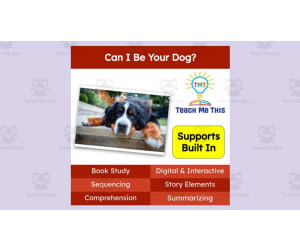 Can I Be Your Dog? | Book Companion Activities | Digital Book Study