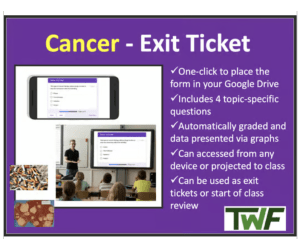 Cancer - Digital Exit Ticket and Review Activity