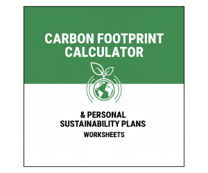 Carbon Footprint Calculator & Personal Sustainability Plans