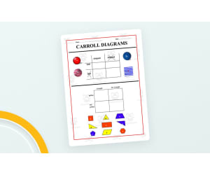Carroll Diagrams – Maths Patterns & Shape Attributes