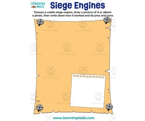 Castle Siege Engines Activity