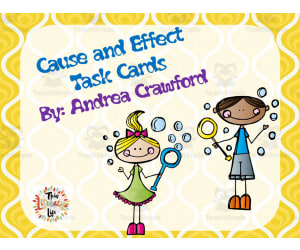 Cause and Effect Task Cards