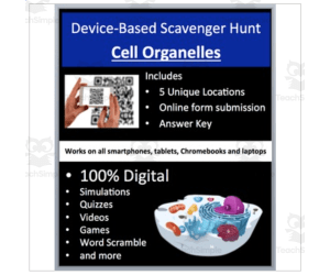 Cell Organelles - Device-Based Scavenger Hunt Activity - Let the Hunt begin!