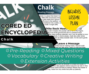 Chalk Reading Comprehension Passage - Cored Ed Encyclopedia