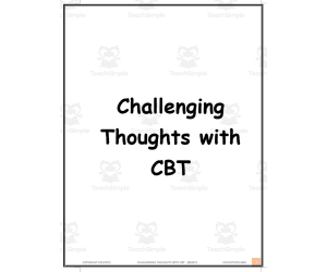 Challenging thoughts with CBT (2087)