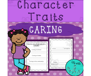 Character Trait Activity for Caring