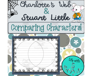 Charlotte's Web and Stuart Little Activities Compare and Contrast Characters