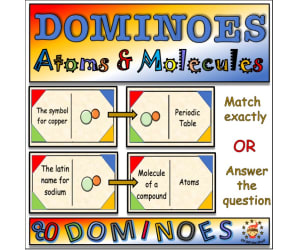 Chemistry - Atoms and Molecules Dominoes