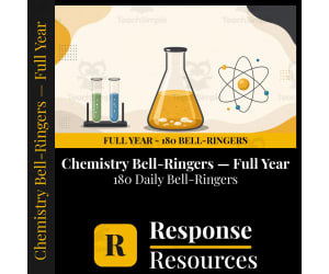 Chemistry Bell Ringers FULL YEAR - 180 Daily Warm-Ups (Grades 9-12)