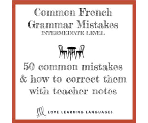 Cherchez l'erreur - Identify and correct common mistakes in French